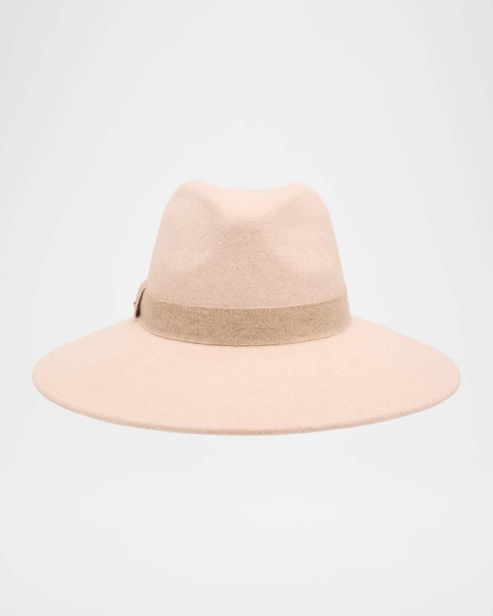 Emmanuelle Wool Felt Fedora